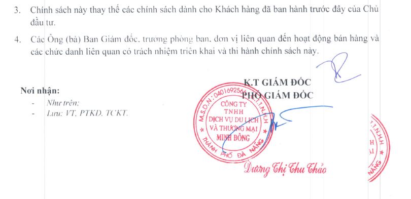 Thanh Toán Căn Hộ Premier Sky Residences
