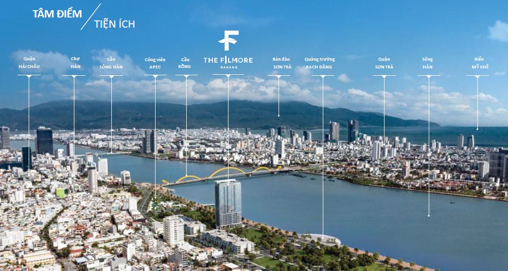 Tiện ích ngoại khu căn hộ The Filmore đà nẵng