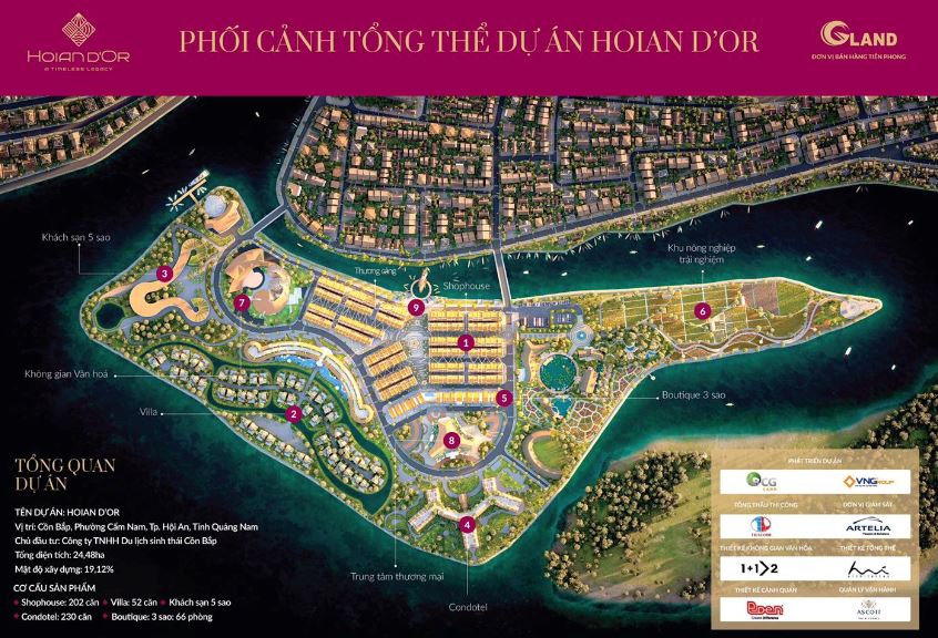 Phối cảnh dự án Hội an d or