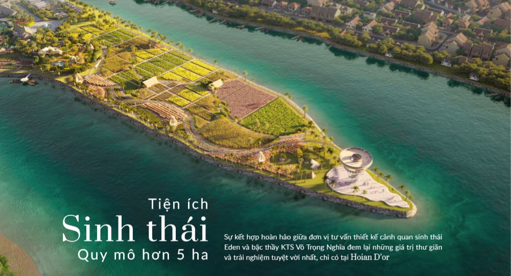 Tiện ịch 5 hecta dự án hội án D or