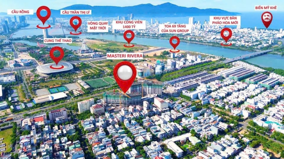 Căn View Hướng Bắc Căn Hộ Masteri Rivera Đà Nẵng