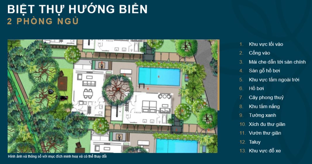 Biệt thự 2 Phòng Ngủ Shantira Beach Resort Spa Hội An