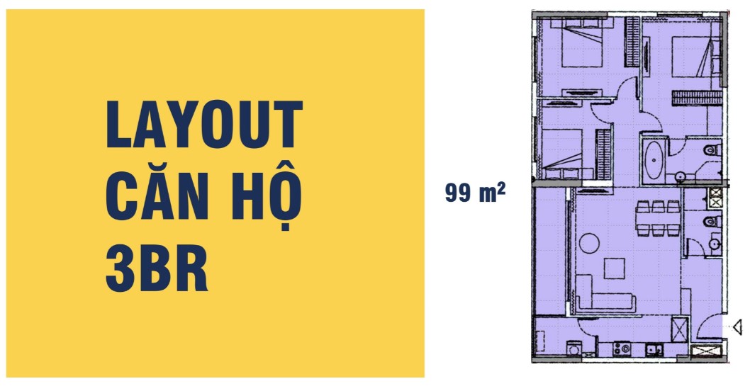  Hình ảnh căn hộ 3BR Panoma đà nẵng