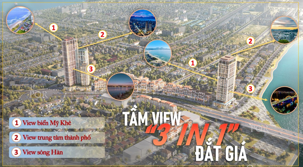   View hướng căn hộ Panoma đà nẵng