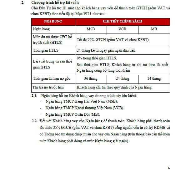 Chính sách bán hàng The legend Đà Nẵng 10